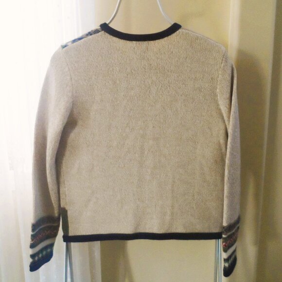 Vintage Northern Reflections  Embroidery Knit Button Sweater - size Small - Picture 6 of 6